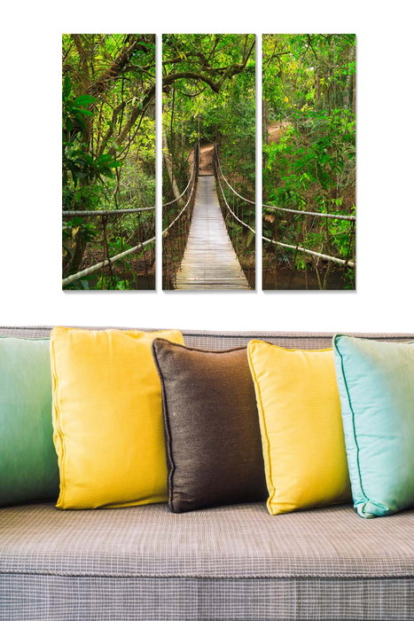 Wallity Cuadro Decorativo MDF Multicolor (3 Piezas) Wallity Cuadro Decorativo MDF Multicolor (3 Piezas)